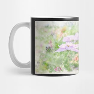 Summer wildflowers watercolour Mug